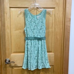Coincidence & Chance mint green ave dress crystals